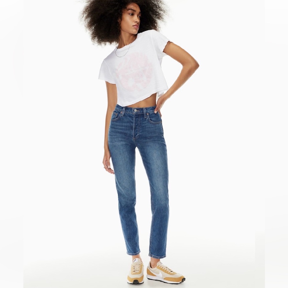 Aritzia Denim Forum The Yoko High Rise